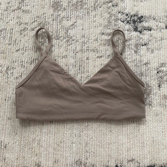 Taupe Aritzia TNA bra top - Picture 3 of 5
